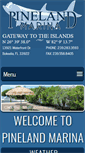 Mobile Screenshot of pinelandmarina.com